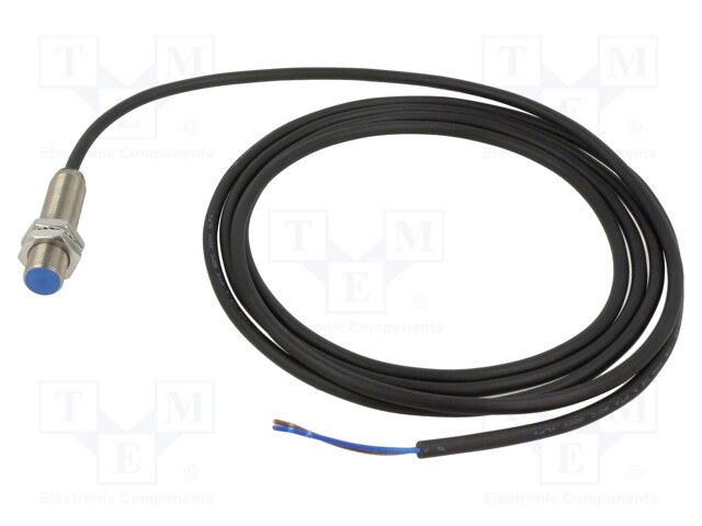 Sensor: inductive; Output conf: 2-wire NO; 0÷4mm; 10÷30VDC; M12