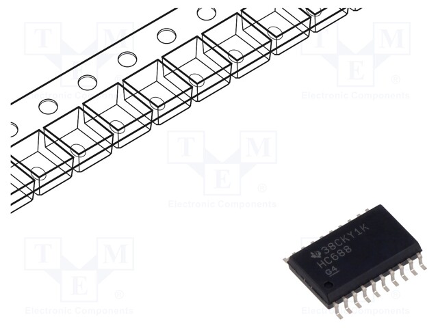 IC: digital; 8bit,comparator; SMD; SO20; HC