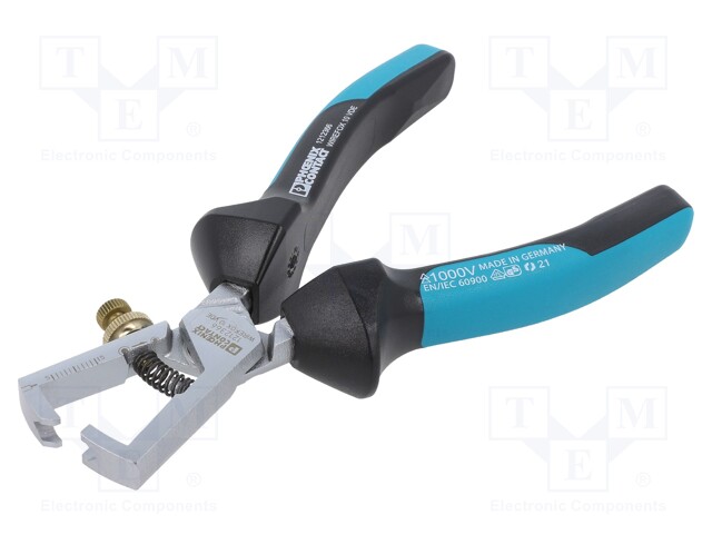 Stripping tool; Øcable: 0.5÷3.7mm; 0.2÷10mm2; Wire: round