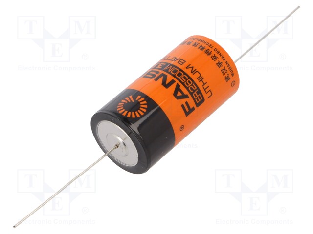 Battery: lithium; 3.6V; C; axial; Ø26x50.9mm; 6000mAh
