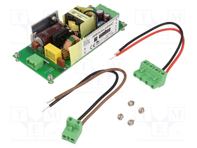 Power supply: switched-mode; 40W; 130÷370VDC; 90÷264VAC; OUT: 1