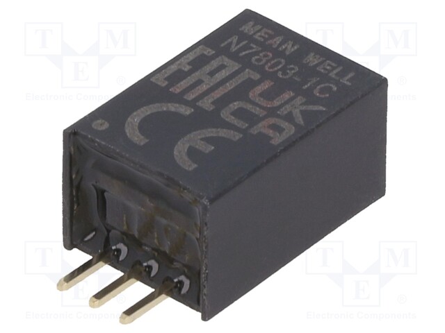 Converter: DC/DC; Uin: 6÷36V; 3.3VDC; Iout: 0÷1000mA; 11.5x9x17.5mm