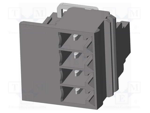 Connector: pluggable terminal block; socket; male; side,angled