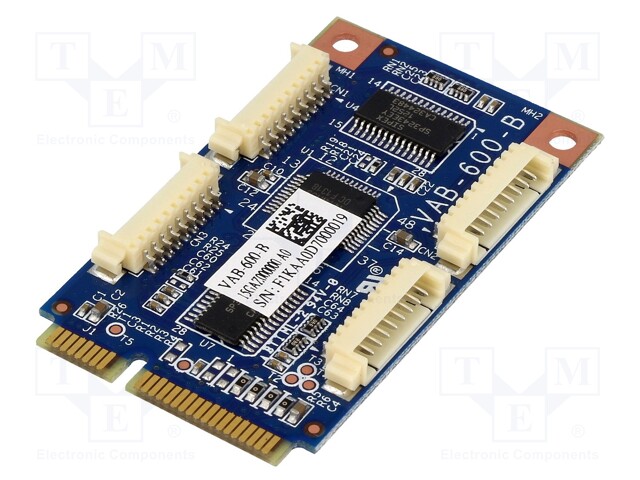 Expansion board; pin header x4,miniPCIe; Works with: VAB-600