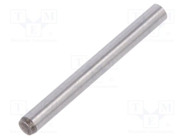 Cylindrical stud; hardened steel; BN: 858; Ø: 3mm; L: 30mm; DIN: 6325