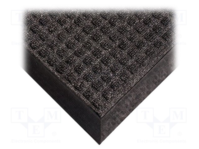 Entrance mat; Width: 0.6m; L: 0.9m; Mat: polypropylene; antislip