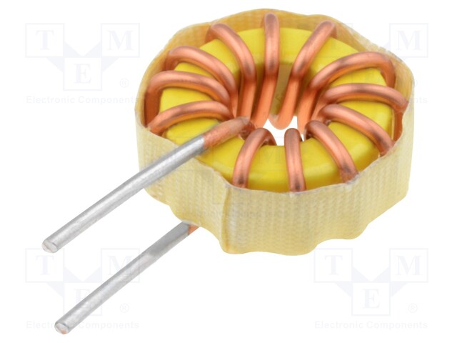 Inductor: wire; THT; 4500uH; 1A; 3.34Ω