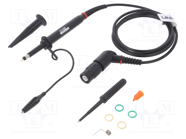 Oscilloscope probe; Band: ≤200MHz; Trans: 10: 1,1: 1; 1.2m