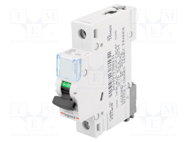 Circuit breaker; 230VAC; Inom: 4A; Poles: 1; DIN; Charact: C; 6kA