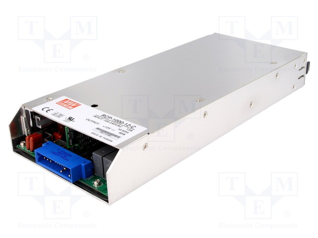 Power supply: switched-mode; modular; 720W; 12VDC; 295x127x41mm