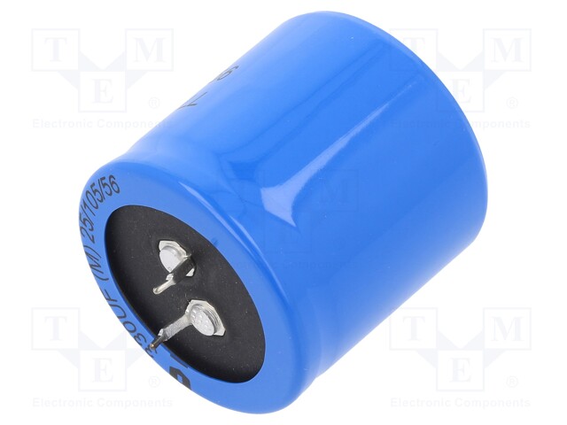 Capacitor: electrolytic; SNAP-IN; 330uF; 400VDC; Ø35x35mm; ±20%