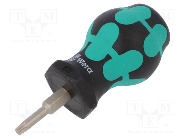 Screwdriver; Torx®; TX20; Series: STUBBY; Blade length: 25mm