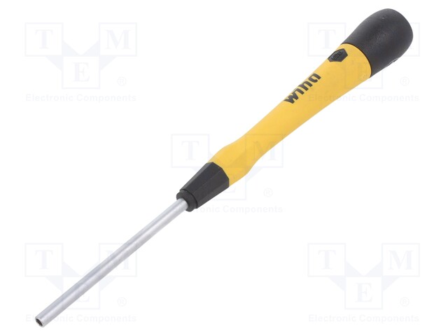 Screwdriver; hex socket; precision,ESD; Series: PicoFinish® ESD