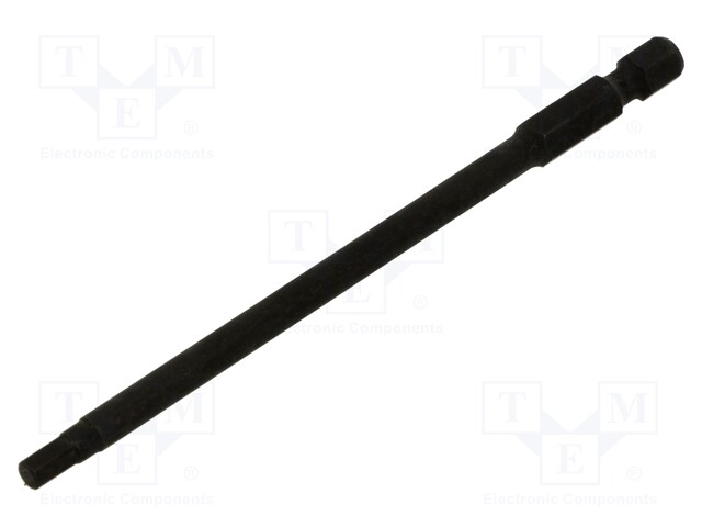 Screwdriver bit; hex key; HEX 6mm; Overall len: 110mm