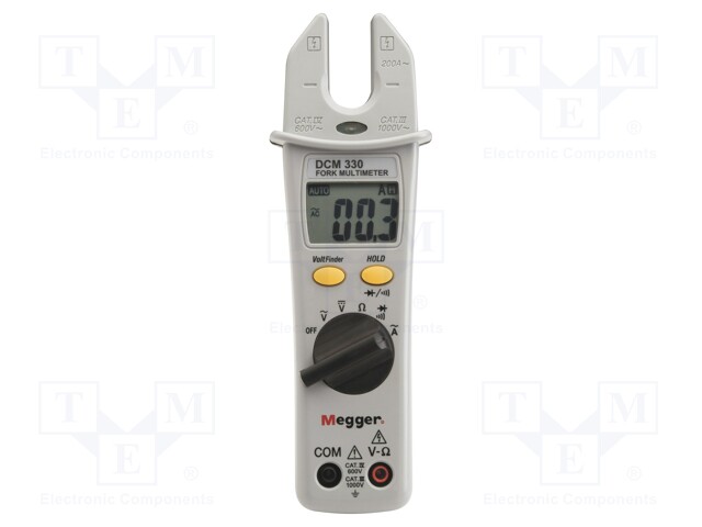 Digital multimeter; LCD 3,5 digit (1999); 1,5x/s; VDC: 200V,1kV