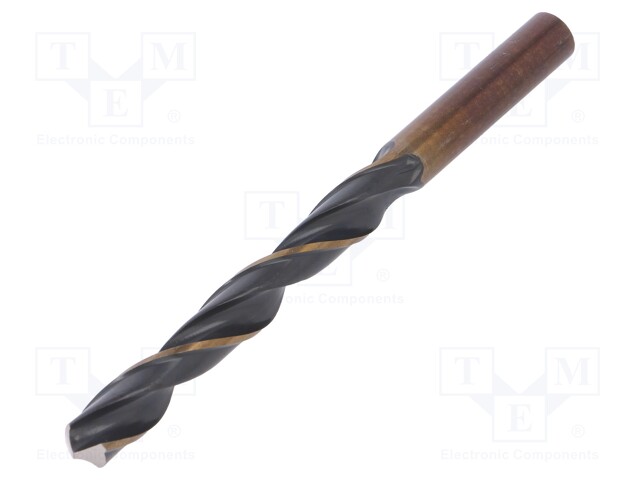 Drill bit; for metal; Ø: 10.2mm; L: 133mm; HSS; bulk,industrial