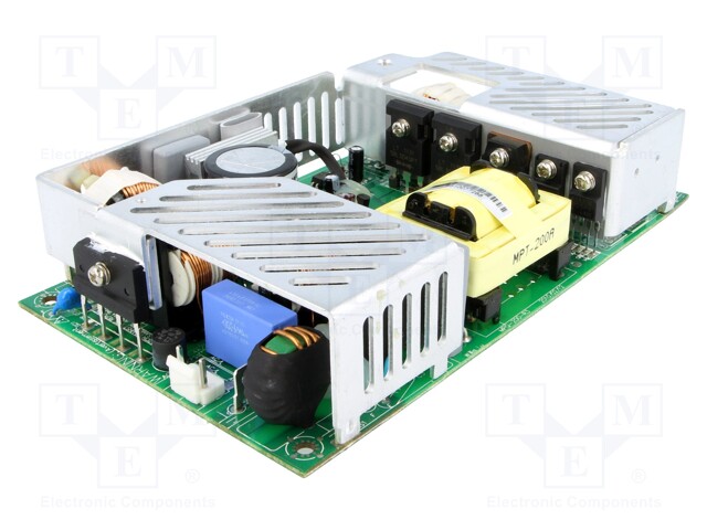 Power supply: switched-mode; 200W; 127÷370VDC; 90÷264VAC; OUT: 3