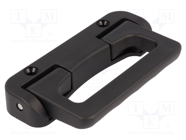 Holder; Mat: technopolymer (PA); black; L: 74mm; W: 135mm; D: 20mm