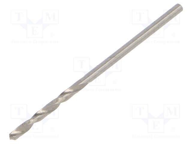 Drill bit; for metal; Ø: 1.5mm; Overall len: 40mm; HSS; 1pcs.