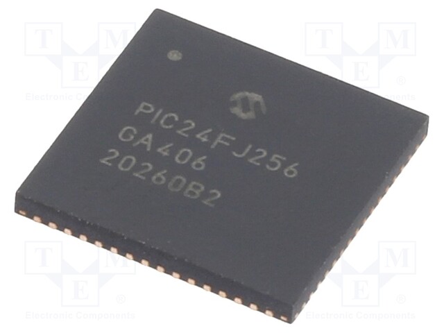 PIC microcontroller; Memory: 256kB; SRAM: 16kB; 32MHz; SMD; QFN64