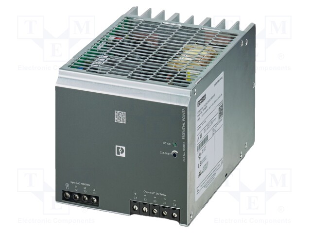 Power supply: switched-mode; for DIN rail; 960W; 24VDC; 0÷40A