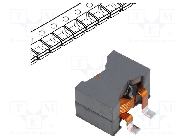 Inductor: wire; SMD; 33uH; 2.45mΩ; Body dim: 27.9x19.8x17.78mm