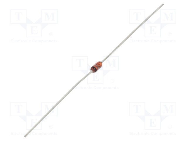 Diode: Zener; 0.5W; 39V; DO35; single diode; 100nA