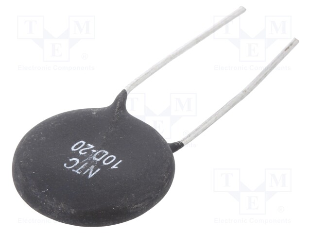 NTC thermistor; THT; 10Ω; 21.5mm; -55÷200°C