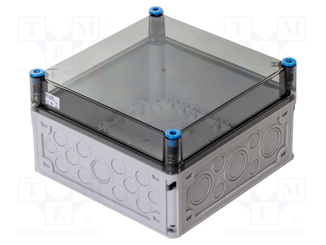 Enclosure: multipurpose; X: 300mm; Y: 300mm; Z: 170mm; Mi; light grey