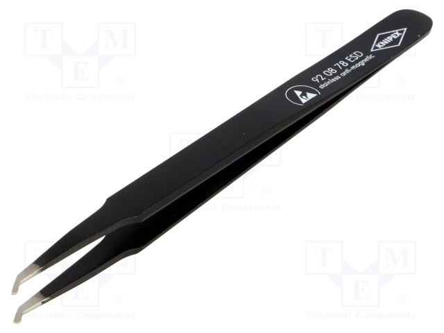 Tweezers; non-magnetic,electrostatic discharging, dissipative