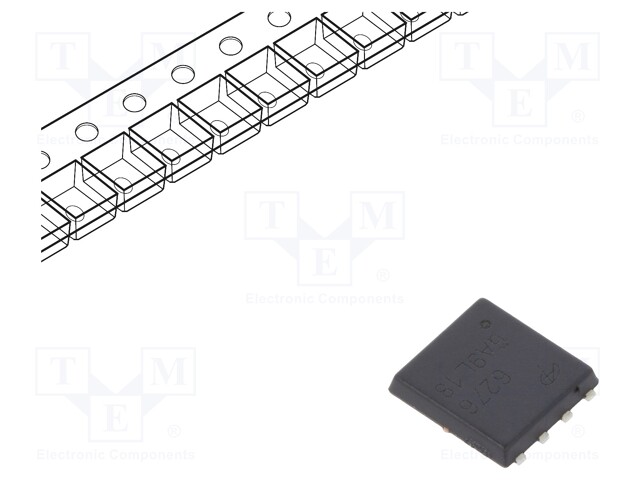 Transistor: N-MOSFET; unipolar; 80V; 100A; 86W; DFN5x6