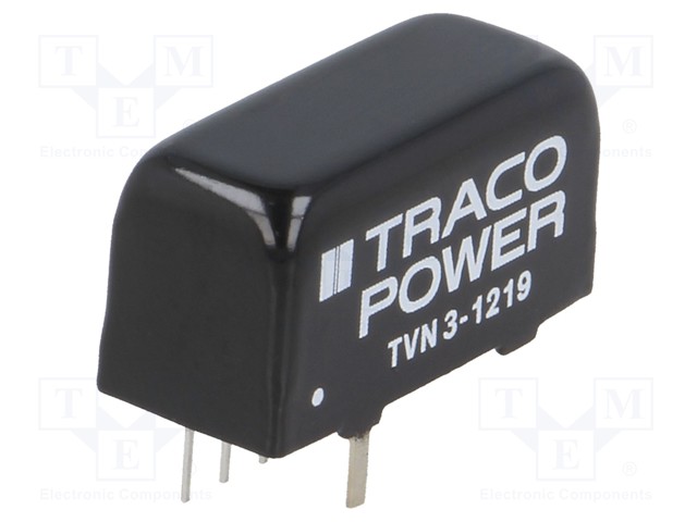 Converter: DC/DC; 3W; Uin: 9÷18V; Uout: 9VDC; Iout: 333mA; SIP8; 5.9g