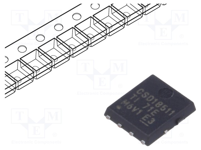 Transistor: N-MOSFET; unipolar; 40V; 100A; 104W; VSONP8 5x6mm