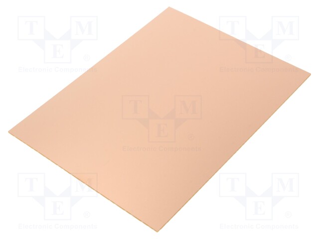 Laminate; hard paper; 1.6mm; L: 150mm; W: 200mm; Coating: copper