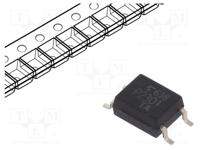 Optocoupler; SMD; Channels: 1; Out: transistor; 3.75kV; SO6