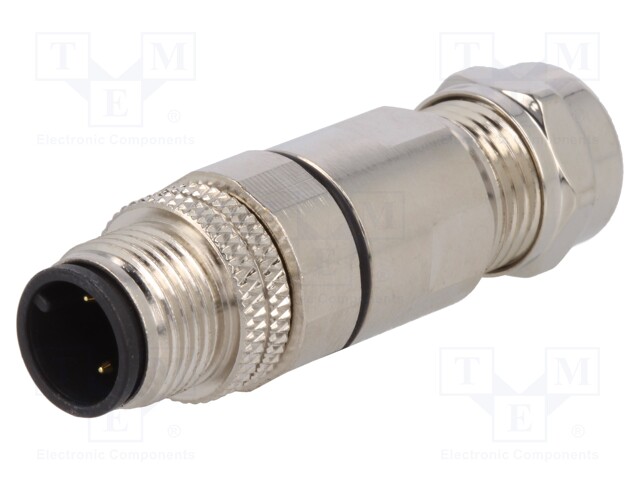 Plug; M12; PIN: 3; male; A code-DeviceNet / CANopen; for cable