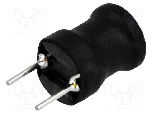Inductor: wire; THT; 12uH; 2.7A; 50mΩ; ±10%; Ø8.5x11mm; vertical