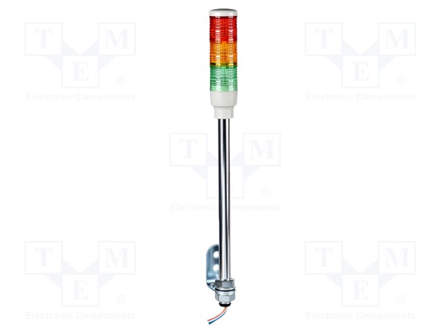 Signaller: signalling column; LED; red/orange/green; 24VDC; 24VAC