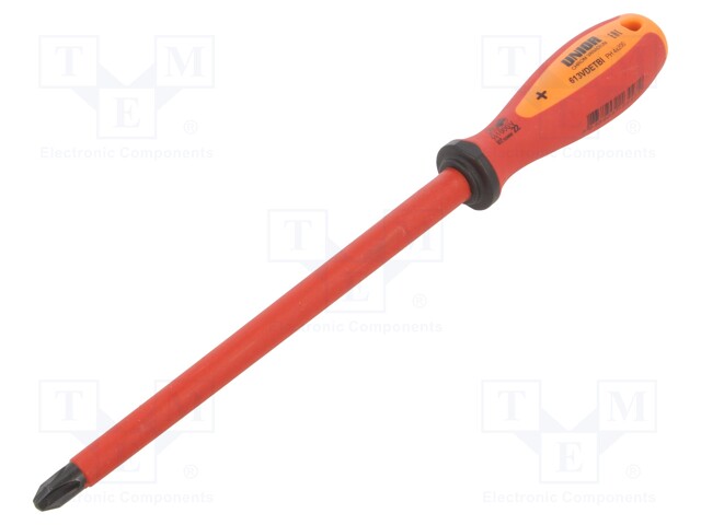 Screwdriver; insulated; Phillips; PH4; Blade length: 200mm; 1kVAC