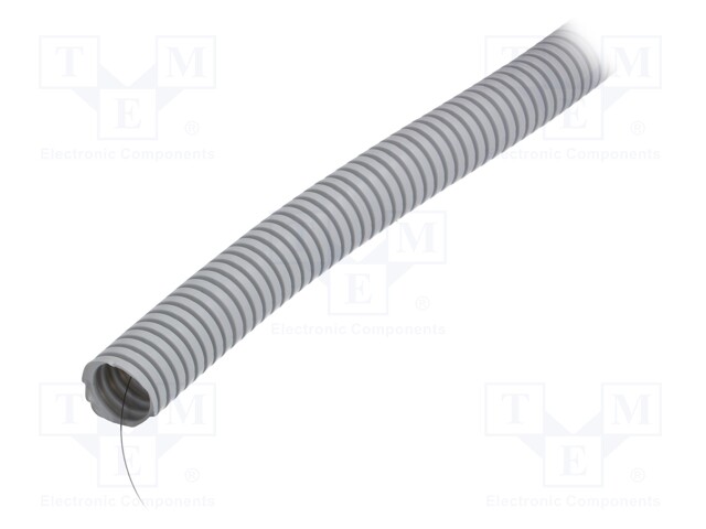 Protective tube; ØBraid : 25mm; grey; L: 50m; -25÷60°C; Øint: 19mm