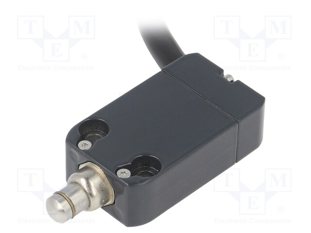 Limit switch; pin plunger Ø8mm; NO + NC; 10A; max.250VAC; lead 2m