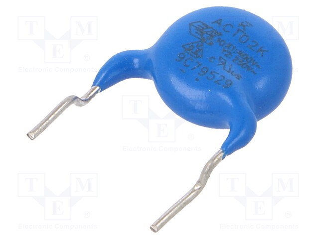 Capacitor: ceramic; X1/Y2; 1nF; Y5P; ±10%; THT; 10mm; Series: C900