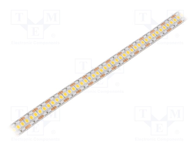 LED tape; white warm; LED/m: 240; SMD; 2835; 12V; 12mm; white PCB