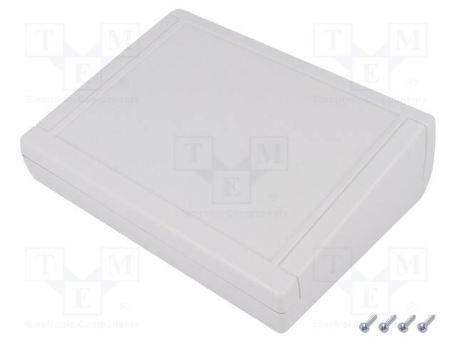 Enclosure: desktop; TEKMAR; X: 133mm; Y: 188mm; Z: 56mm; ABS