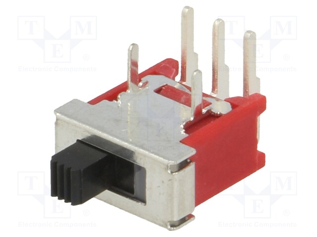 Switch: slide; Pos: 2; SPDT; 3A/120VAC; 3A/28VDC; ON-ON; -30÷85°C