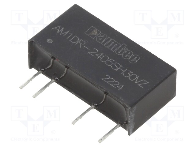 Converter: DC/DC; 1W; Uin: 22.8÷25.2V; Uout: 5VDC; Iout: 200mA; SIP7