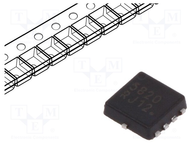 Transistor: N-MOSFET; unipolar; 60V; 37A; 33W; WDFN8