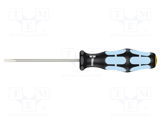 Screwdriver; slot; 3,0x0,5mm; Blade length: 80mm