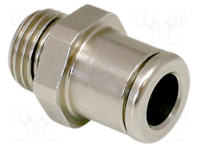 Straight push-in fitting; Mounting: G1/8-AG; Man.series: STV-GE