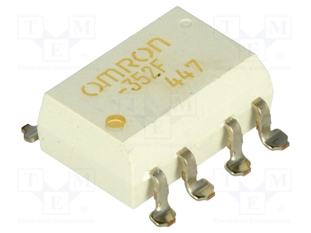 Relay: solid state; DPST-NO; Icntrl: 25mA; 120mA; max.350VAC; SMT